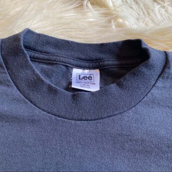 Vintage Clint Black Miller Lite Beer Promo T-Shirt 90s Country Music USA Made L - Picture 4 of 8